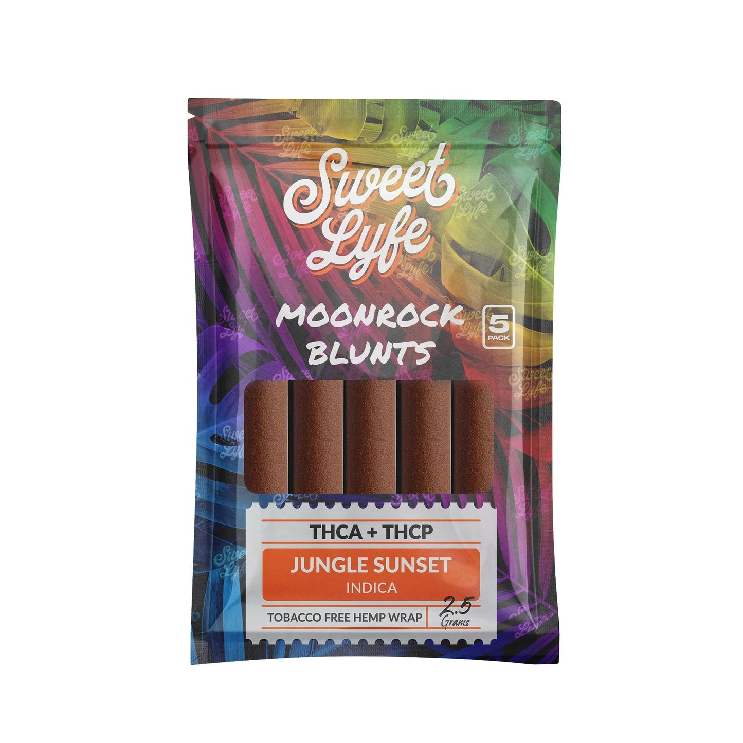 Sweet Lyfe Moonrock Blunts THCA+THCP - Jungle Sunset