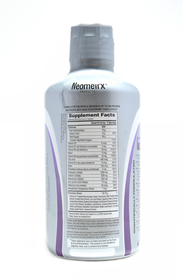 Pure Detox Platinum Extreme 32oz Grape