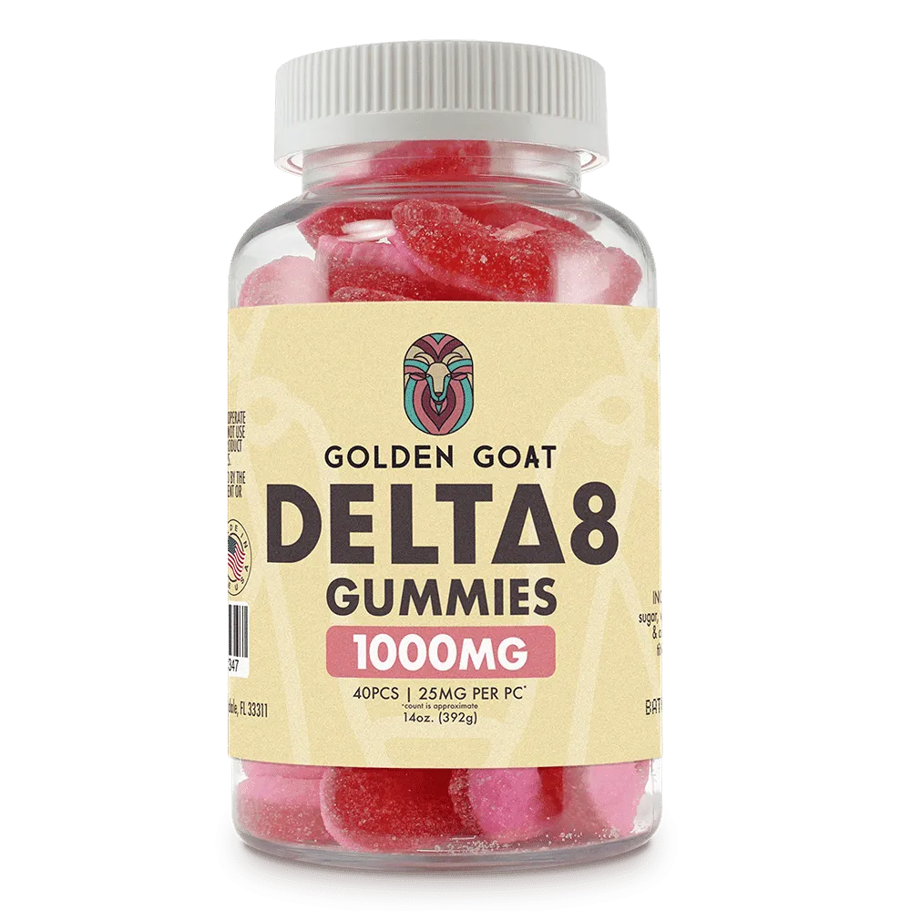 Delta 8 Gummies 1000mg - Watermelon Rings