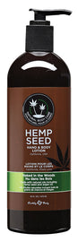 16oz Earthly Body Hemp Seed Hand & Body Lotion