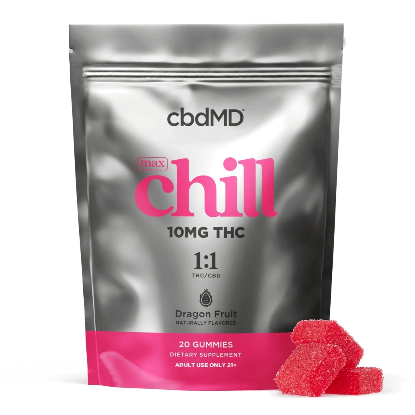 Delta 9 THC Chill Gummies 200MG - Dragon Fruit