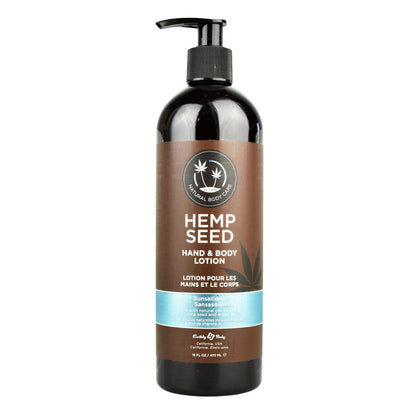 16oz Earthly Body Hemp Seed Hand & Body Lotion