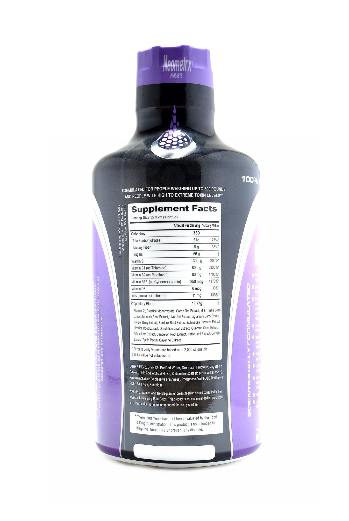 Pure Detox Extreme 32oz Grape