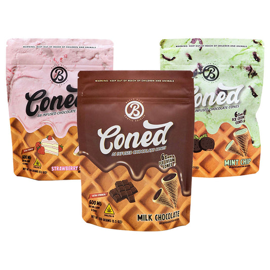 Baked Bags Coned Delta 8 Infused Treat | 600mg