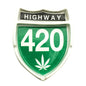 Highway 420 Ceramic Ashtray