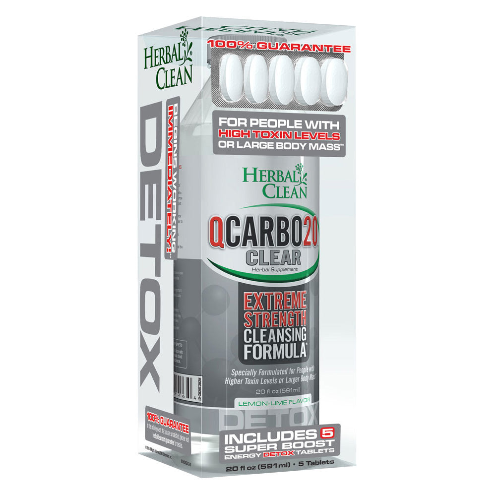 Herbal Clean QCarbo20 Clear | 20oz