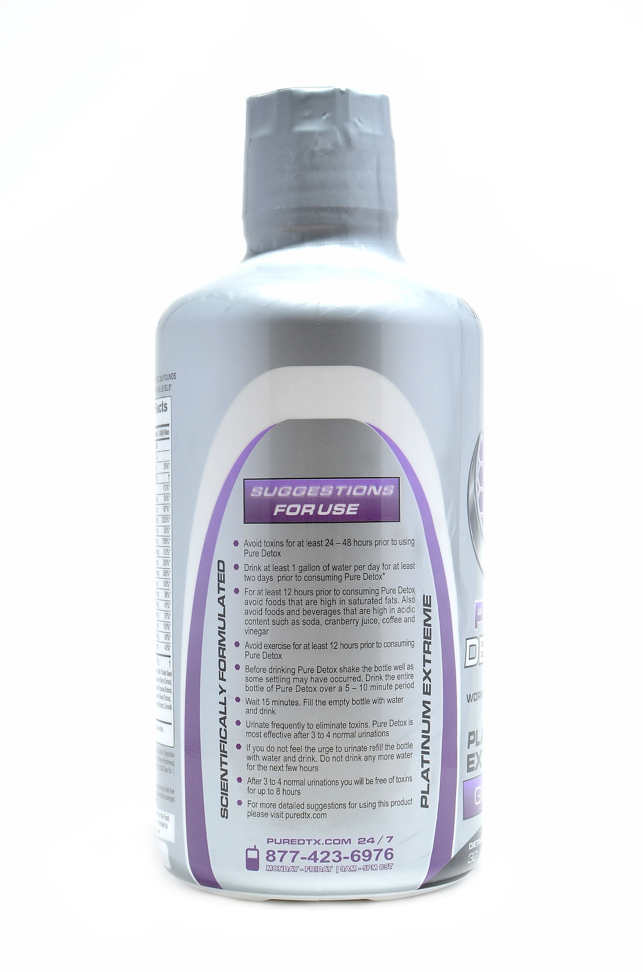 Pure Detox Platinum Extreme 32oz Grape